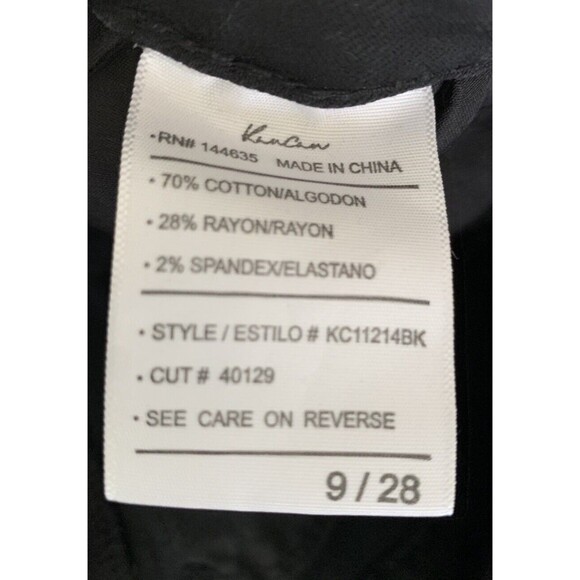 KanCan Jeans Estilo Women’s 9/28 Black Jeans 9” Rise Skinny 28.5” Inseam - Picture 10 of 11